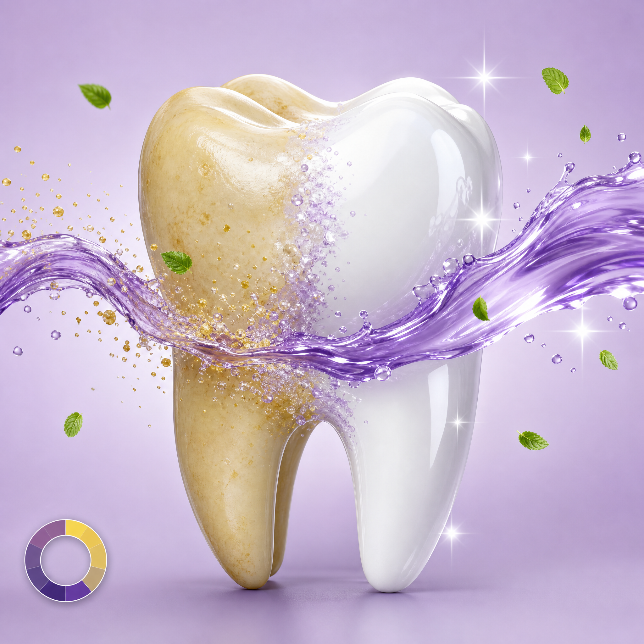 Purple cancels yellow