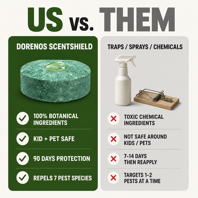 SCENTSHIELD™ - Natural Rodent Repellent Tablets